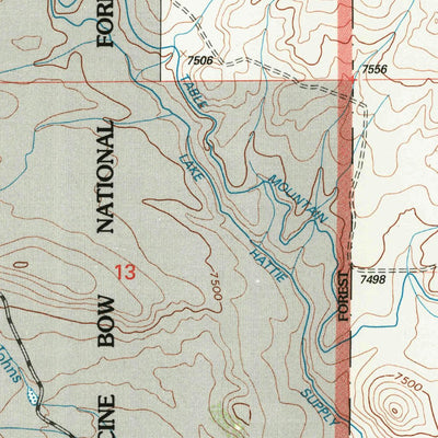 United States Geological Survey Millbrook, WY (1992, 24000-Scale) digital map