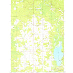 United States Geological Survey Millecoquins, MI (1973, 24000-Scale) digital map