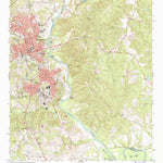 United States Geological Survey Milledgeville, GA (1972, 24000-Scale) digital map