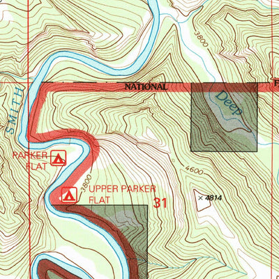 United States Geological Survey Millegan, MT (1995, 24000-Scale) digital map