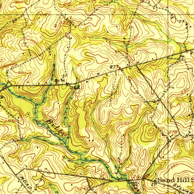United States Geological Survey Millen, GA (1920, 62500-Scale) digital map