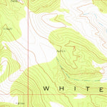 United States Geological Survey Miller Canyon, NV (1972, 24000-Scale) digital map