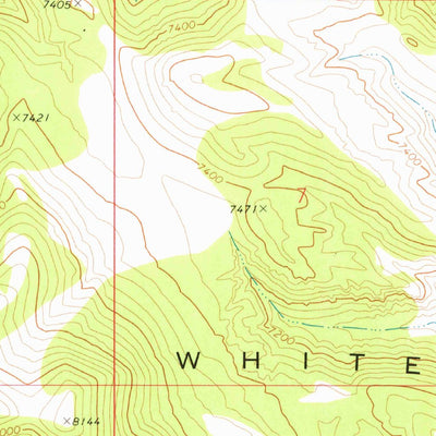 United States Geological Survey Miller Canyon, NV (1972, 24000-Scale) digital map