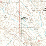United States Geological Survey Miller Coulee East, MT (1985, 24000-Scale) digital map