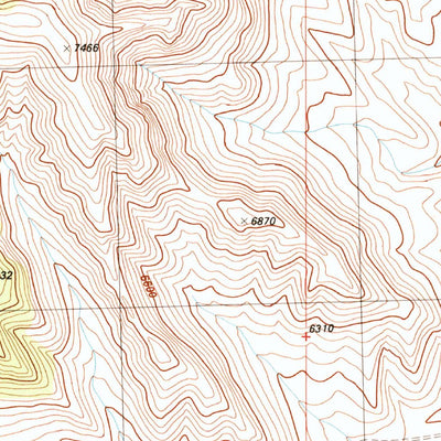 United States Geological Survey Miller Cove, UT (1991, 24000-Scale) digital map