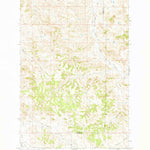 United States Geological Survey Miller Creek NW, MT (1969, 24000-Scale) digital map
