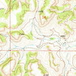 United States Geological Survey Miller Creek NW, MT (1969, 24000-Scale) digital map