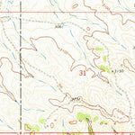 United States Geological Survey Miller Creek SW, MT (1969, 24000-Scale) digital map