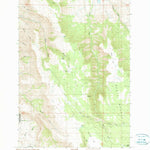 United States Geological Survey Miller Flat, OR (1990, 24000-Scale) digital map