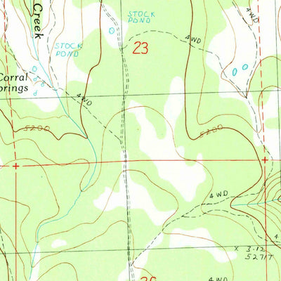 United States Geological Survey Miller Flat, OR (1990, 24000-Scale) digital map
