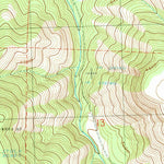 United States Geological Survey Miller Flat, OR (1990, 24000-Scale) digital map