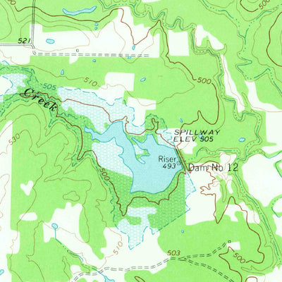 United States Geological Survey Miller Grove, TX (1962, 24000-Scale) digital map
