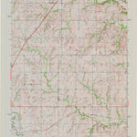 United States Geological Survey Miller, KS (1971, 24000-Scale) digital map
