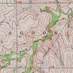 United States Geological Survey Miller, KS (1971, 24000-Scale) digital map