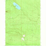 United States Geological Survey Miller Lake, OR (1967, 24000-Scale) digital map