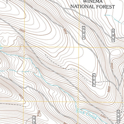 United States Geological Survey Miller Lake, OR (2011, 24000-Scale) digital map