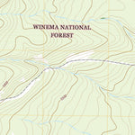 United States Geological Survey Miller Lake, OR (2020, 24000-Scale) digital map
