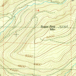 United States Geological Survey Miller Mountain, CA (1985, 24000-Scale) digital map
