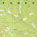 United States Geological Survey Miller Mountain East, ID (1972, 24000-Scale) digital map