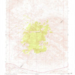 United States Geological Survey Miller Mountain, NV (1967, 24000-Scale) digital map