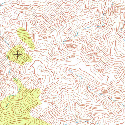United States Geological Survey Miller Mountain, NV (1967, 24000-Scale) digital map