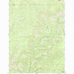 United States Geological Survey Miller Mountain West, ID (1972, 24000-Scale) digital map