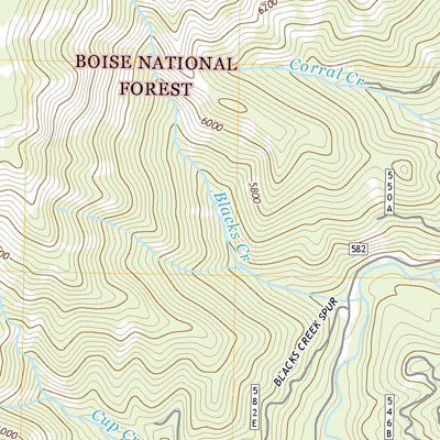 United States Geological Survey Miller Mountain West, ID (2020, 24000-Scale) digital map