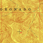 United States Geological Survey Miller Peak, AZ (1948, 24000-Scale) digital map