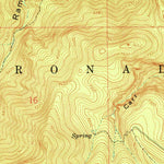 United States Geological Survey Miller Peak, AZ (1958, 24000-Scale) digital map