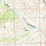 United States Geological Survey Miller Peak, ID (1991, 24000-Scale) digital map