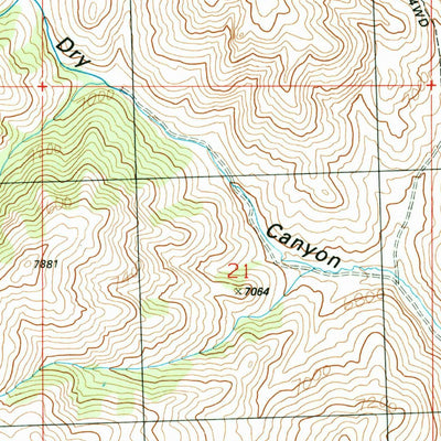 United States Geological Survey Miller Peak, ID (1991, 24000-Scale) digital map