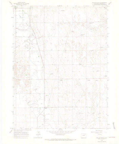 United States Geological Survey Miller Ranch, CO (1965, 24000-Scale) digital map