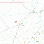 United States Geological Survey Miller Spring, WY (1959, 24000-Scale) digital map