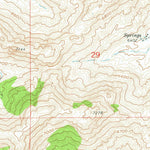 United States Geological Survey Miller Spring, WY (1959, 24000-Scale) digital map