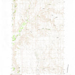 United States Geological Survey Miller Springs, MT (1984, 24000-Scale) digital map
