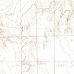 United States Geological Survey Miller Springs, MT (1984, 24000-Scale) digital map