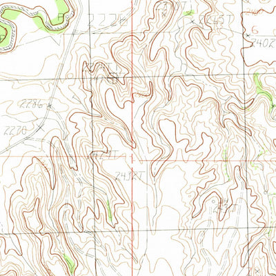 United States Geological Survey Miller Springs, MT (1984, 24000-Scale) digital map