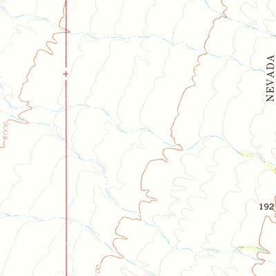 United States Geological Survey Miller Wash, NV-UT (1972, 24000-Scale) digital map