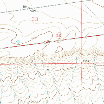 United States Geological Survey Miller, WY (1962, 24000-Scale) digital map