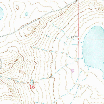 United States Geological Survey Miller, WY (1962, 24000-Scale) digital map