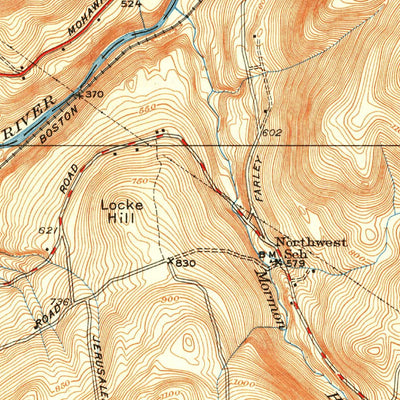 United States Geological Survey Millers Falls, MA (1941, 31680-Scale) digital map