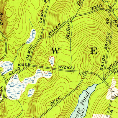 United States Geological Survey Millers Falls, MA (1948, 24000-Scale) digital map