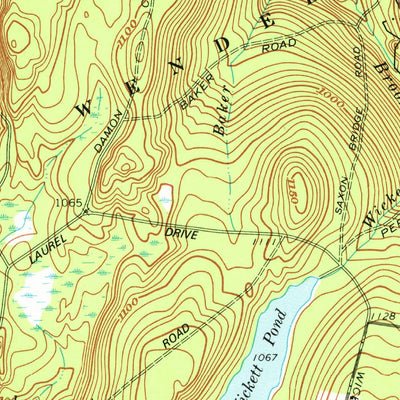 United States Geological Survey Millers Falls, MA (1977, 24000-Scale) digital map
