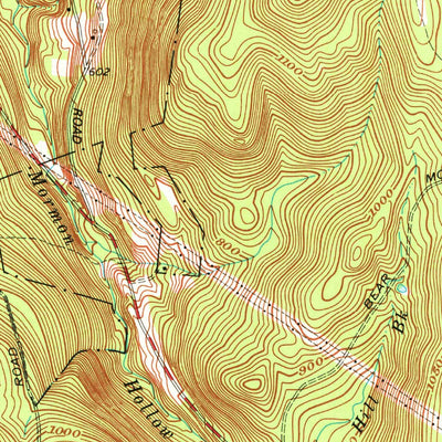 United States Geological Survey Millers Falls, MA (1977, 24000-Scale) digital map
