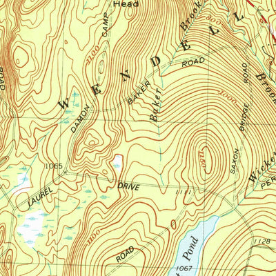 United States Geological Survey Millers Falls, MA (1977, 25000-Scale) digital map