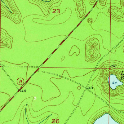 United States Geological Survey Millers Ferry, FL (1949, 24000-Scale) digital map