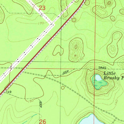 United States Geological Survey Millers Ferry, FL (1982, 24000-Scale) digital map