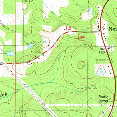 United States Geological Survey Millers Ferry, FL (1982, 24000-Scale) digital map