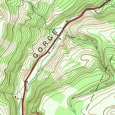 United States Geological Survey Millers Mills, NY (1943, 24000-Scale) digital map