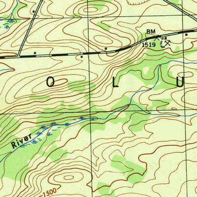 United States Geological Survey Millers Mills, NY (1946, 25000-Scale) digital map
